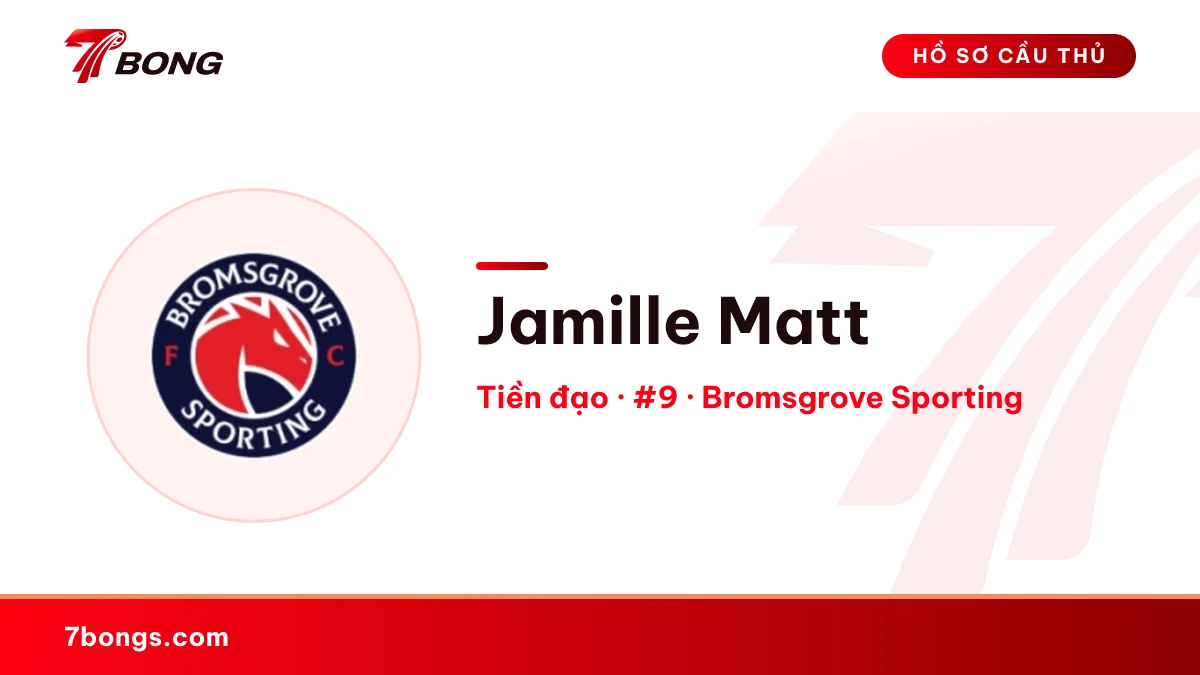 Jamille Matt — Bromsgrove Sporting
