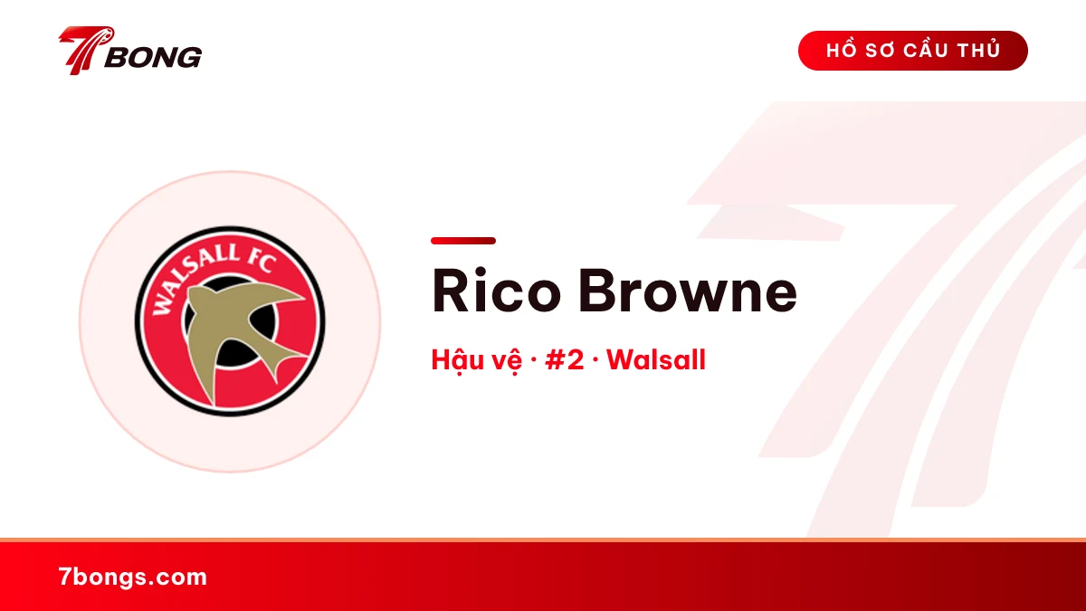 Rico Browne — Walsall