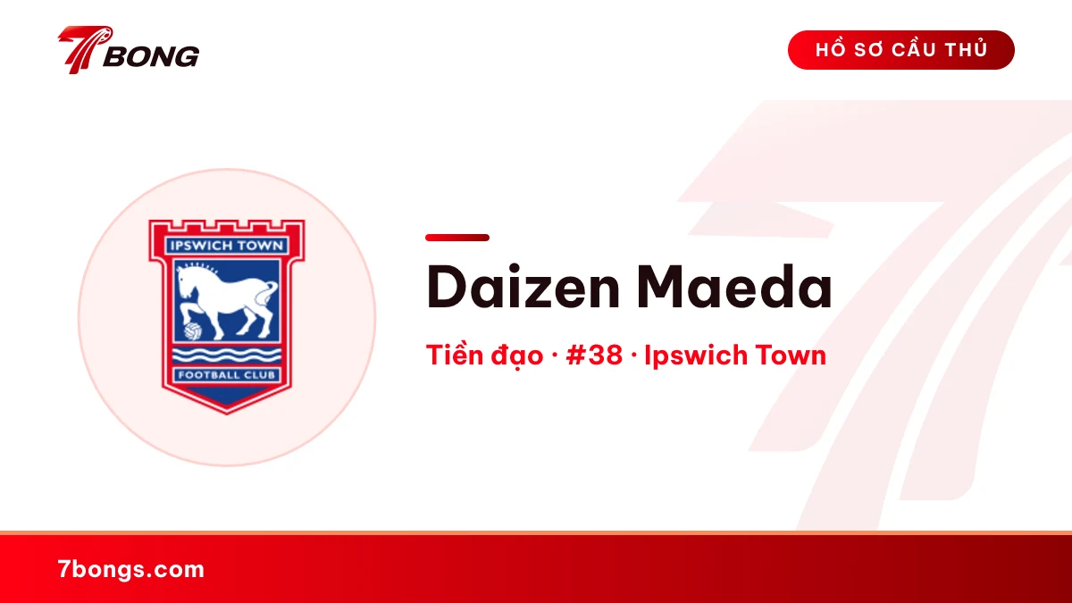 Daizen Maeda — Ipswich Town