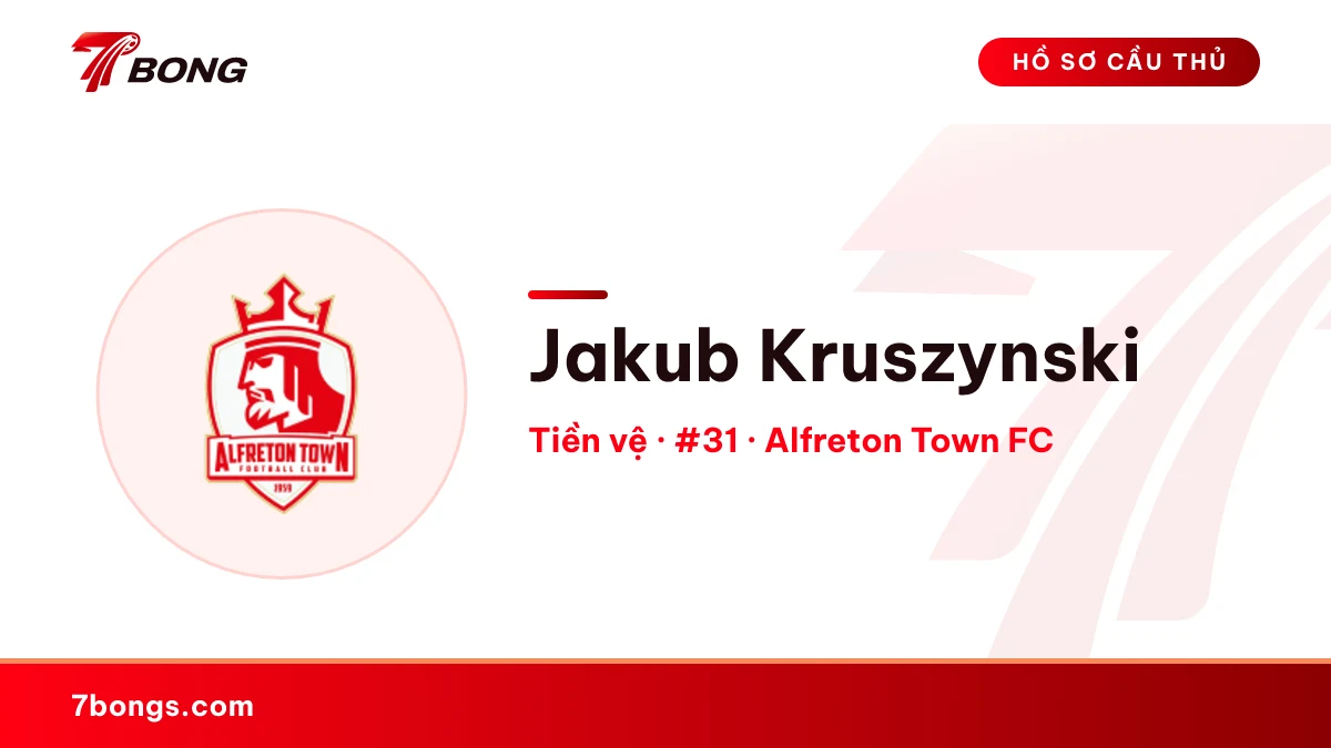 Jakub Kruszynski — Alfreton Town FC