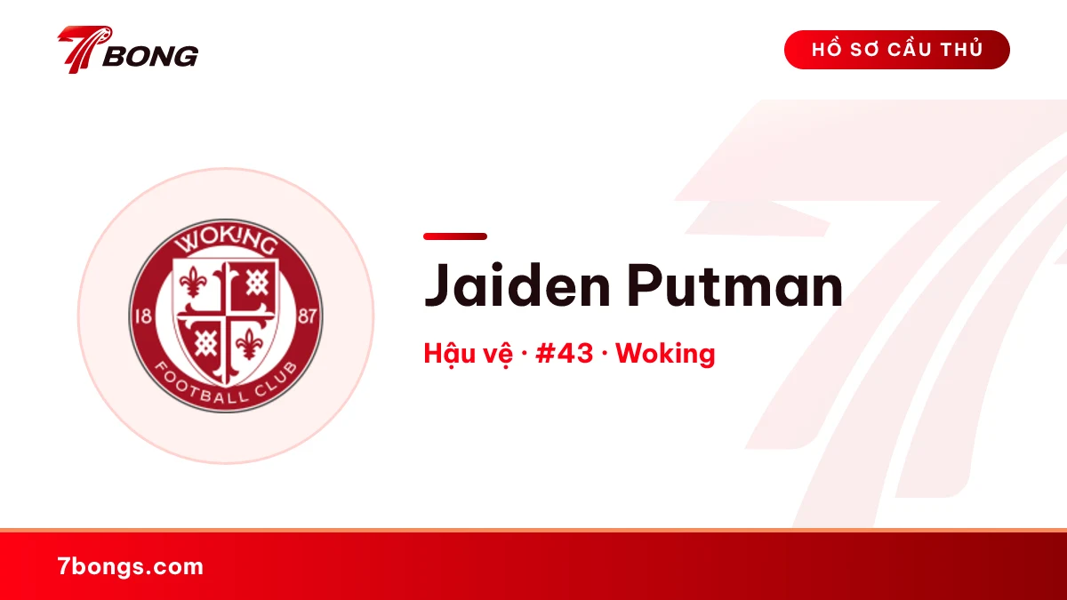 Jaiden Putman — Woking