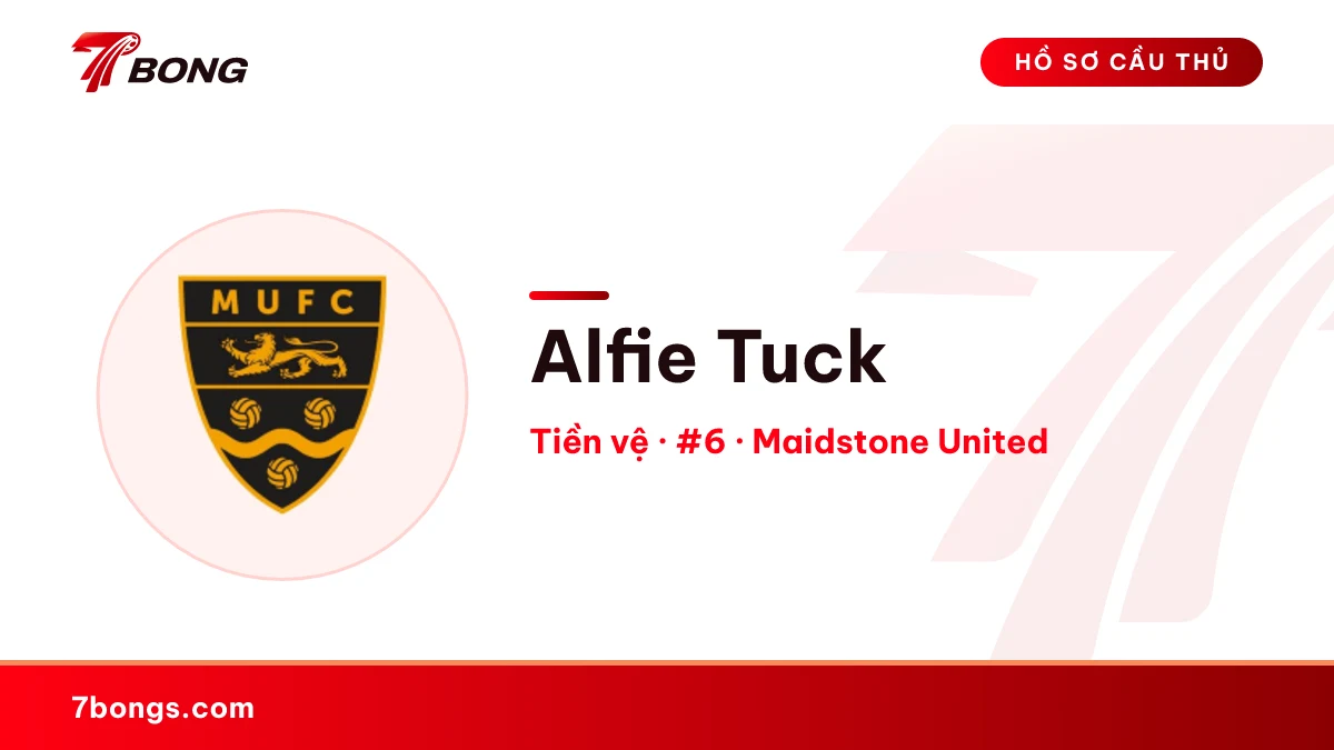 Alfie Tuck — Maidstone United