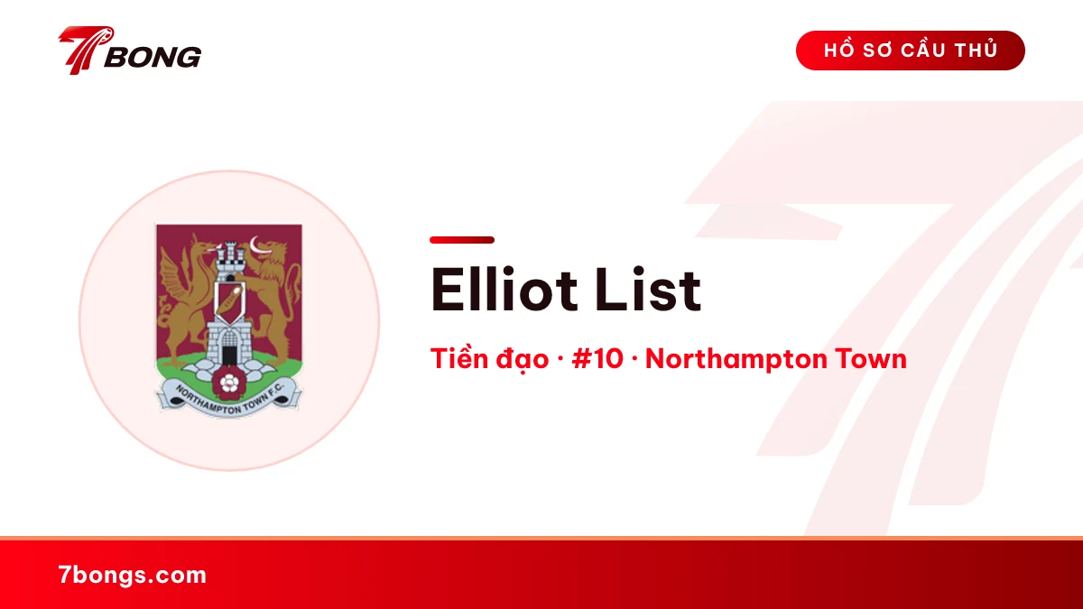 Elliot List — Northampton Town