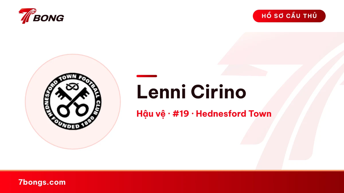 Lenni Cirino — Hednesford Town