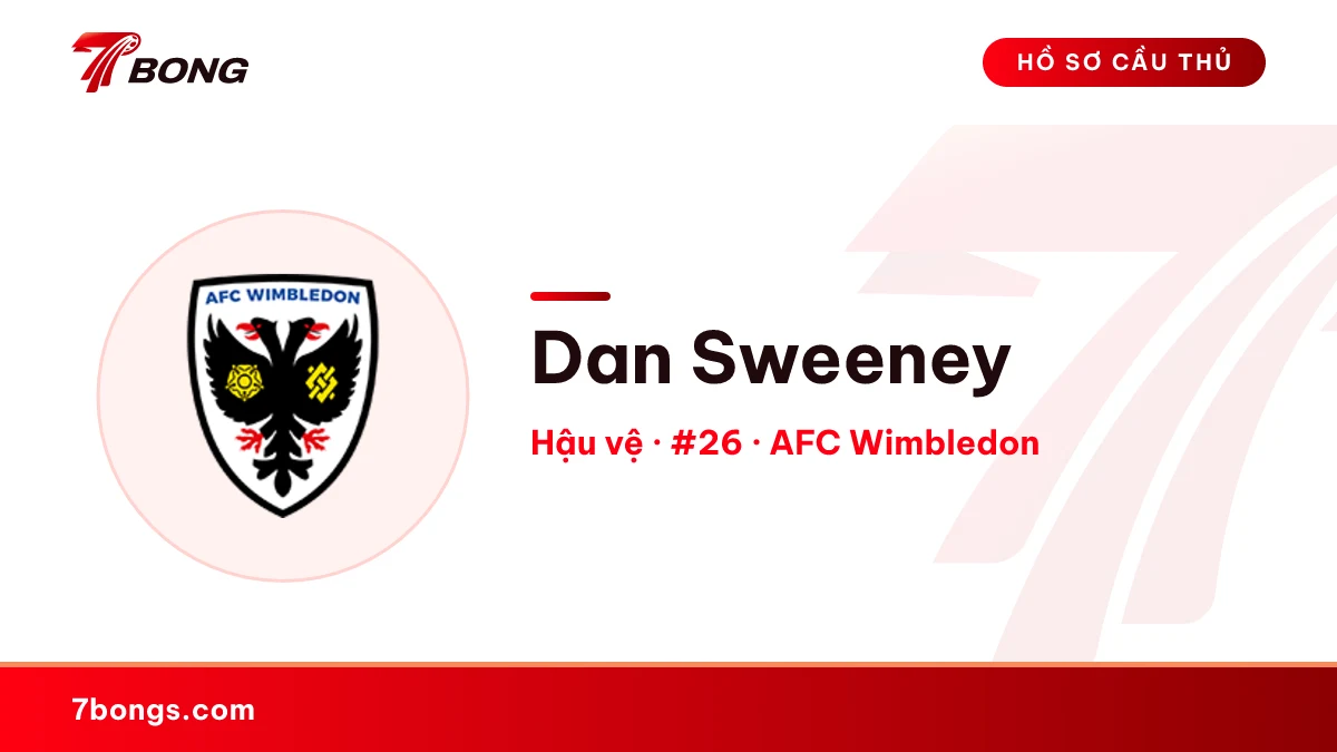 Dan Sweeney — AFC Wimbledon