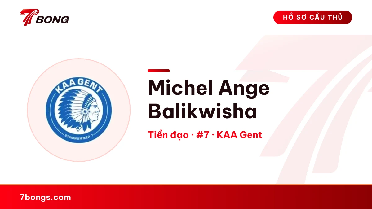 Michel Ange Balikwisha — KAA Gent