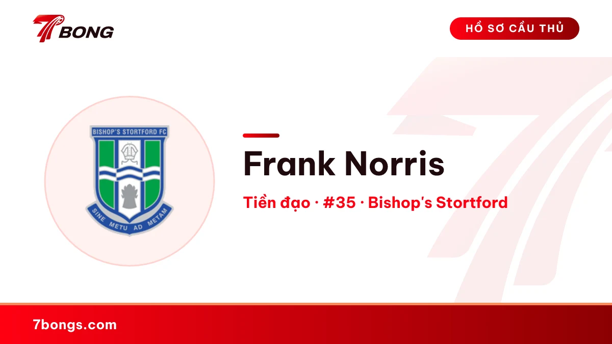 Frank Norris — Bishop's Stortford