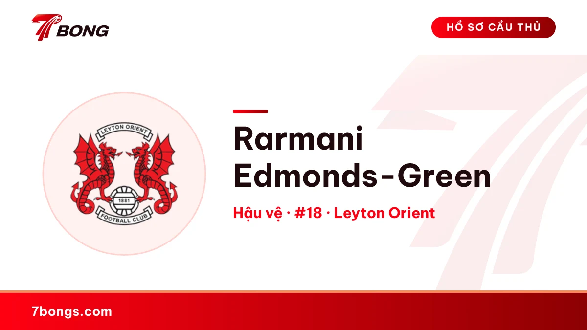 Rarmani Edmonds-Green — Leyton Orient