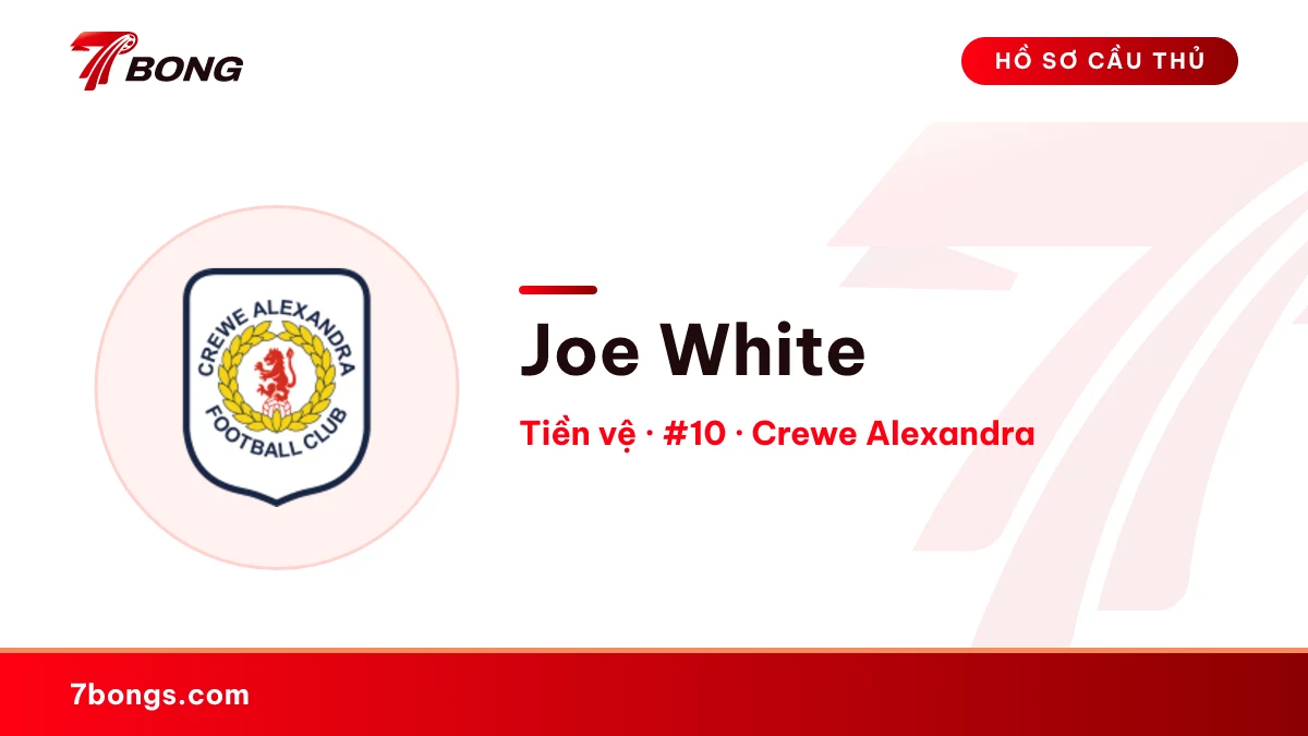 Joe White — Crewe Alexandra