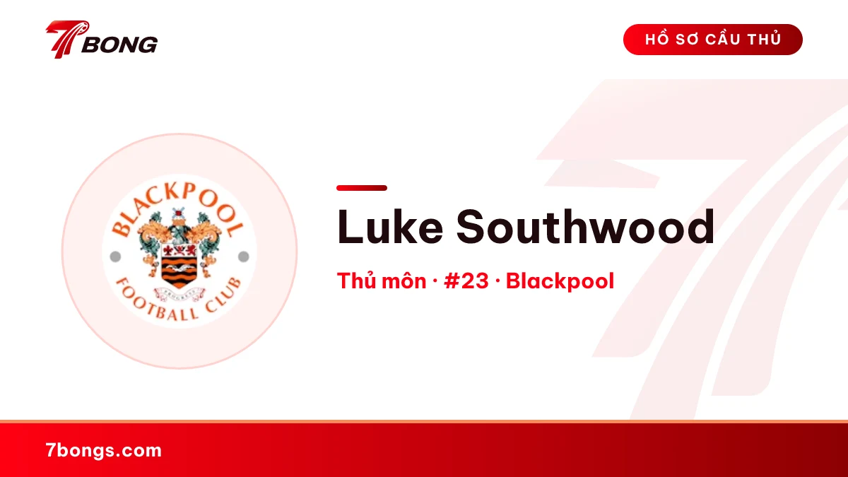Luke Southwood — Blackpool