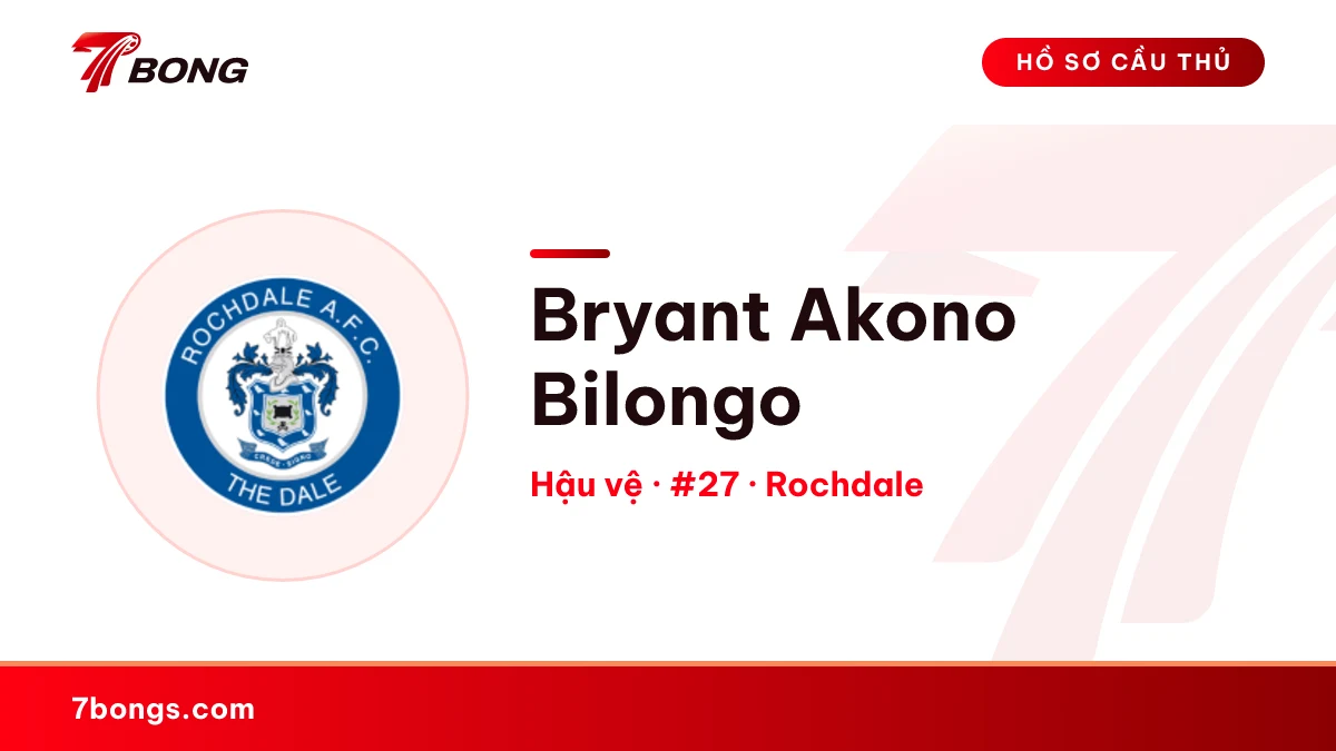 Bryant Akono Bilongo — Rochdale