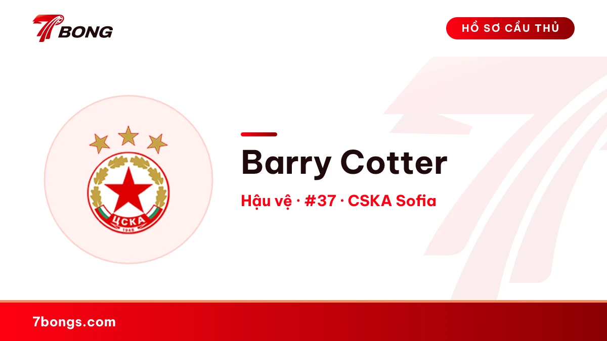 Barry Cotter — CSKA Sofia