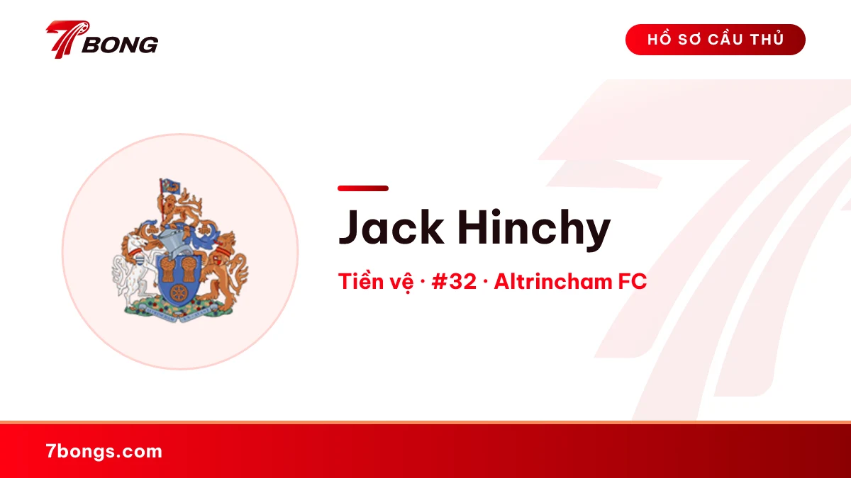 Jack Hinchy — Altrincham FC