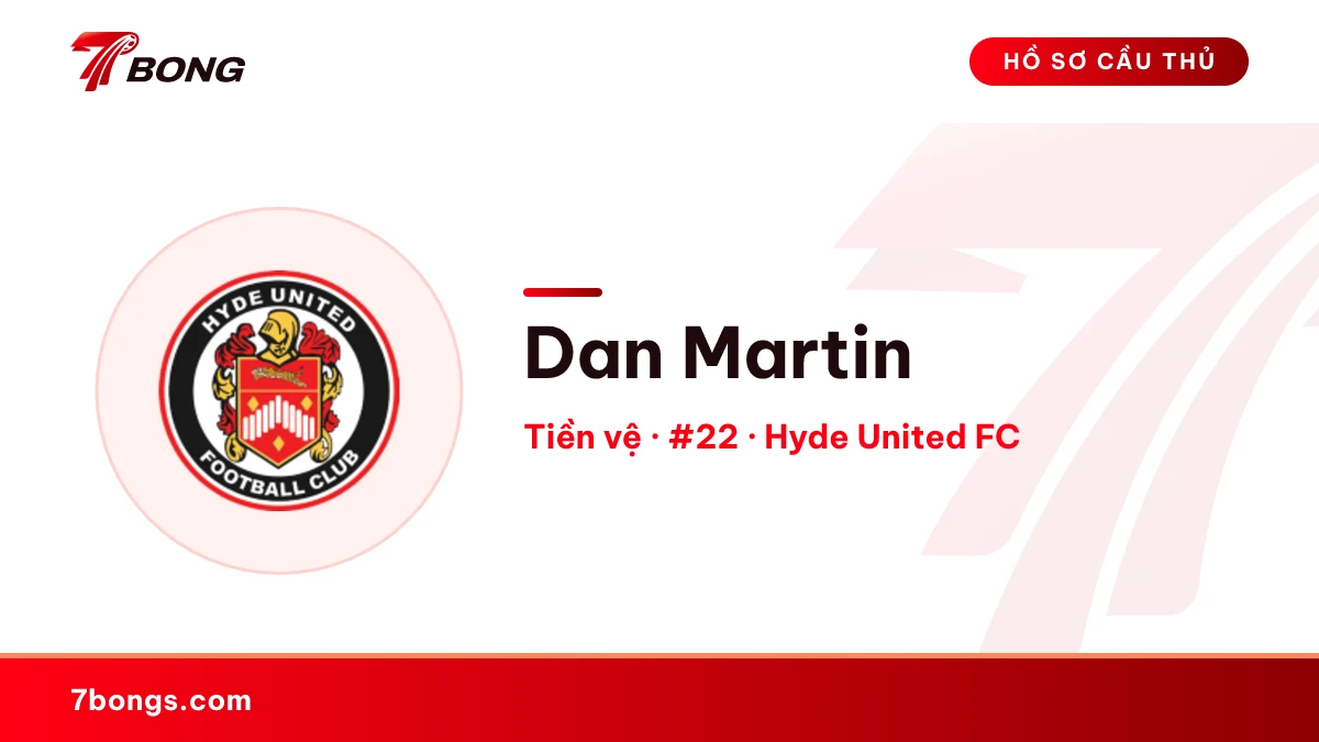 Dan Martin — Hyde United FC