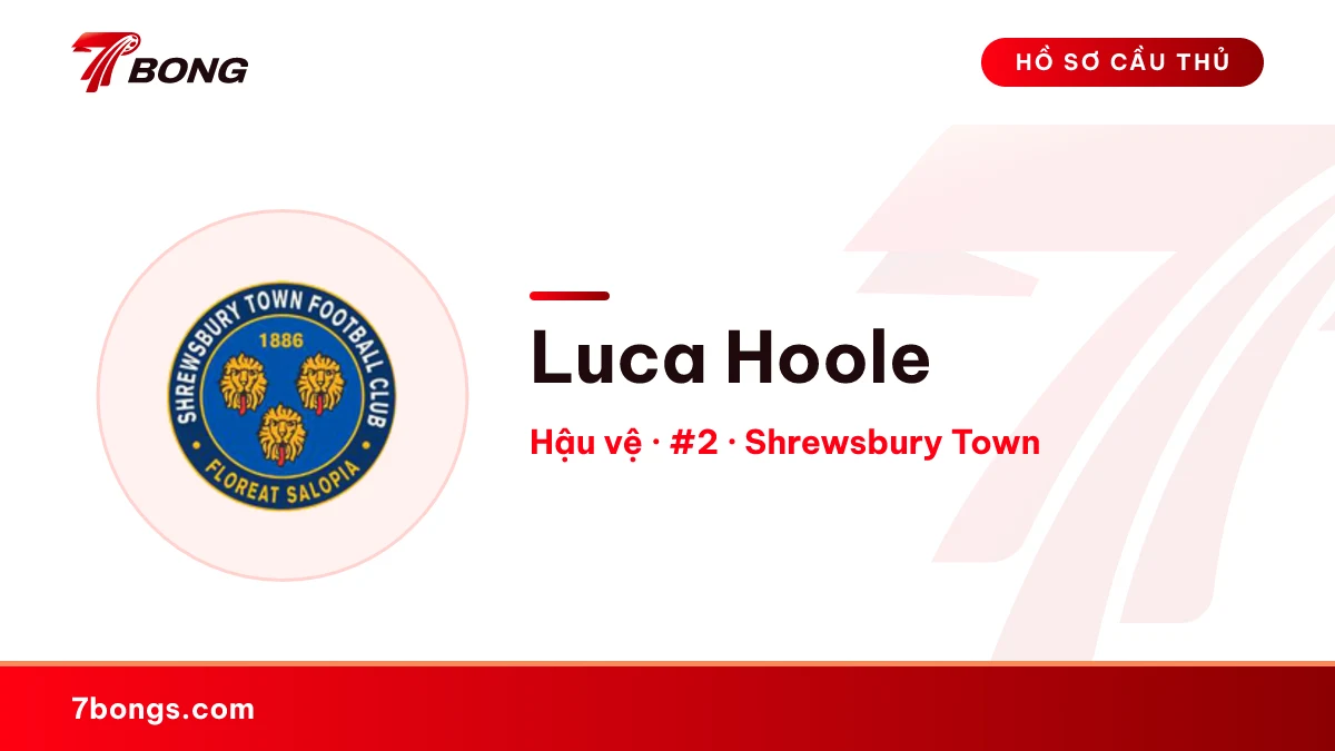 Luca Hoole — Shrewsbury Town
