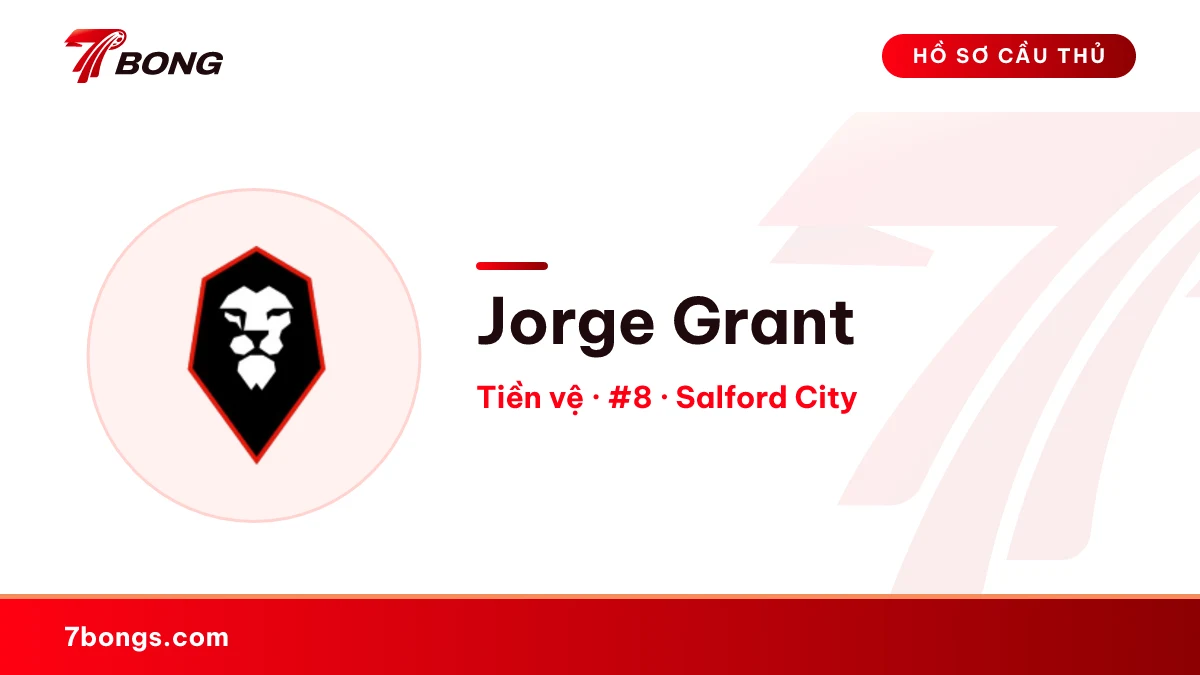 Jorge Grant — Salford City