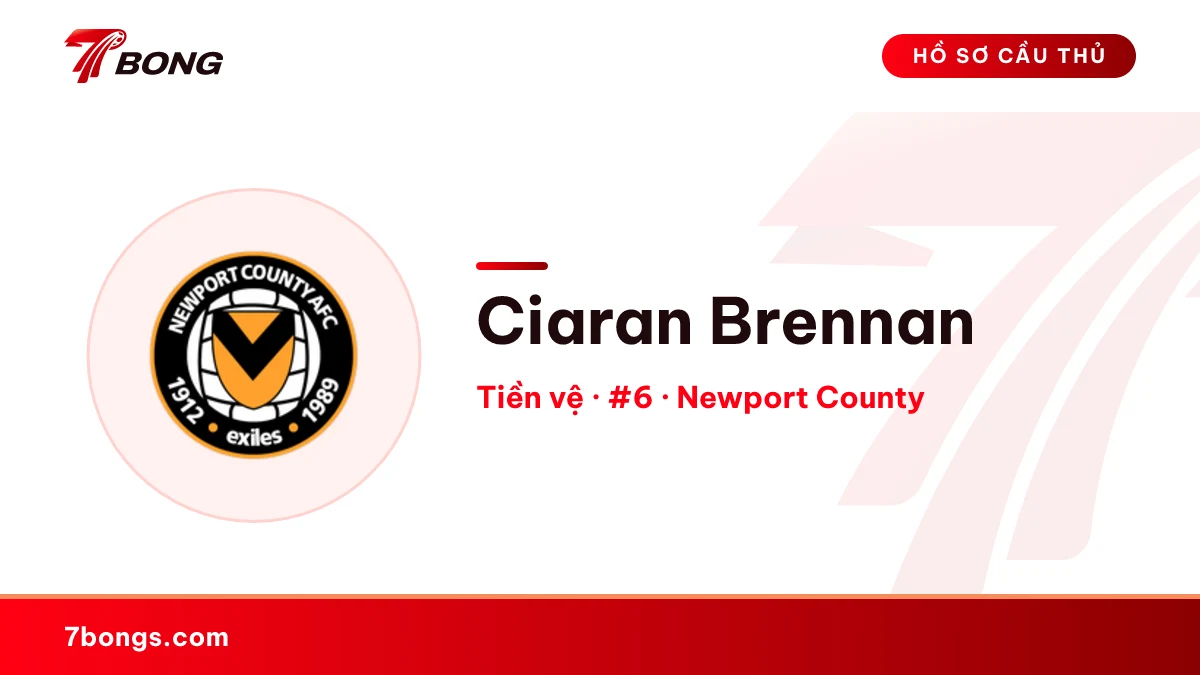 Ciaran Brennan — Newport County