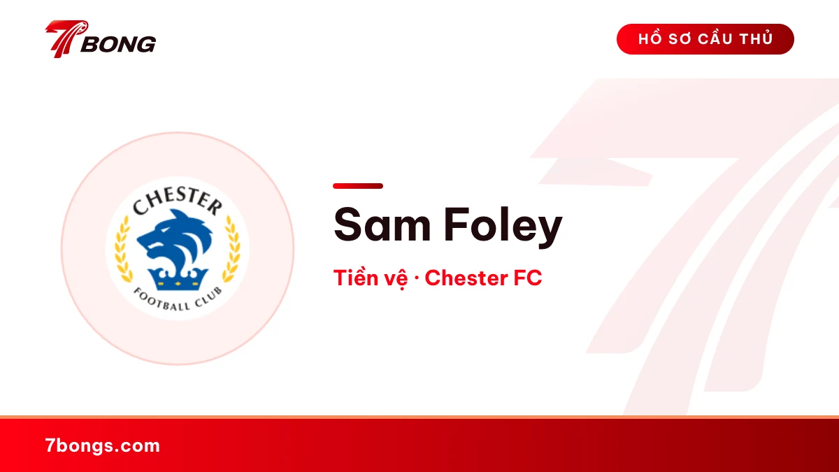 Sam Foley — Chester FC