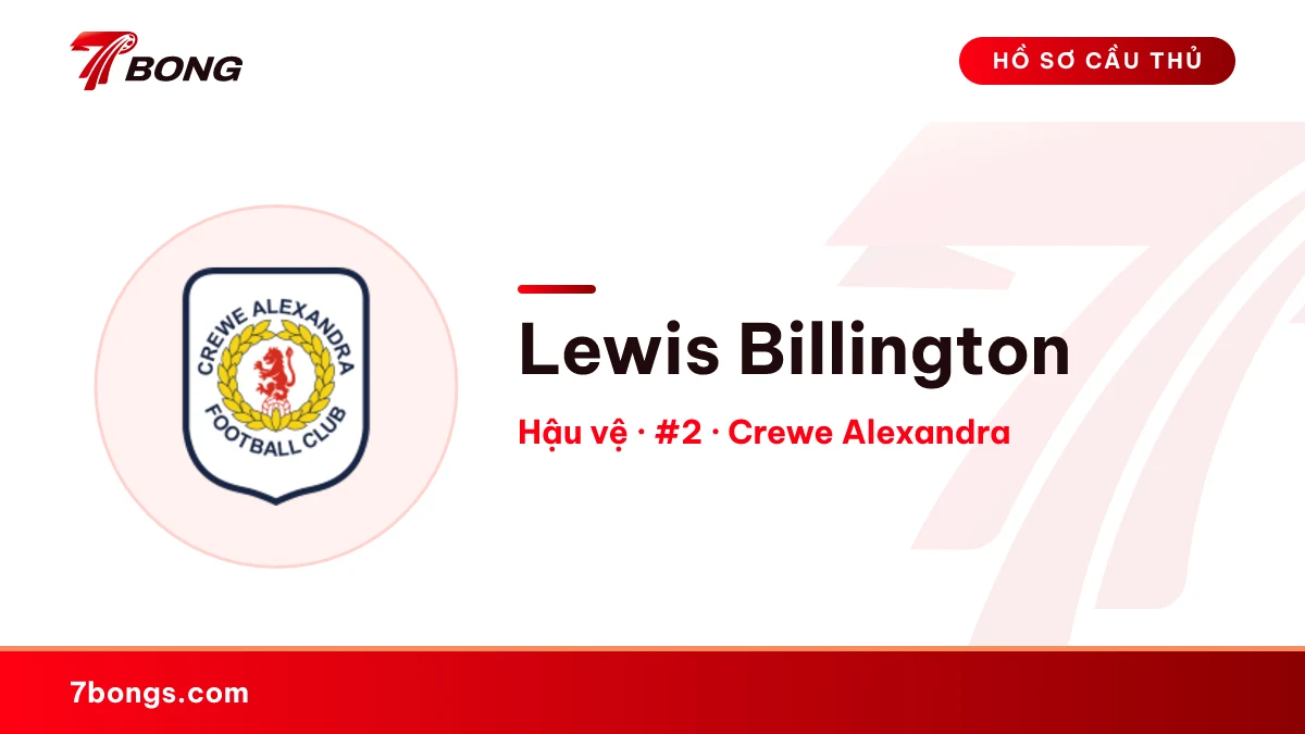 Lewis Billington — Crewe Alexandra