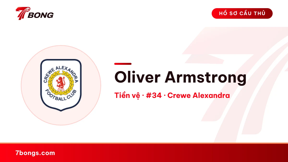 Oliver Armstrong — Crewe Alexandra