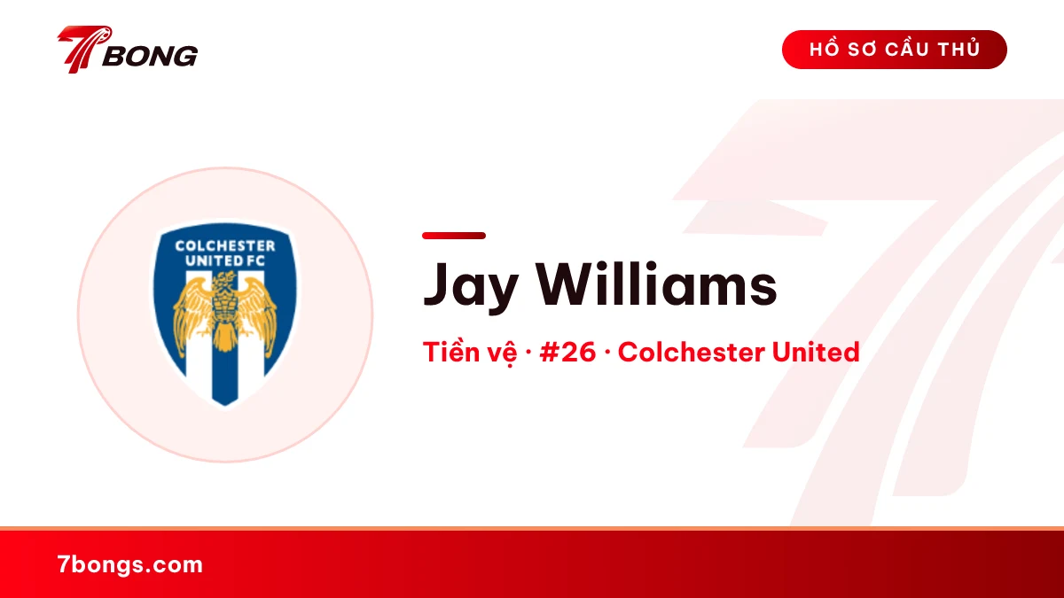 Jay Williams — Colchester United