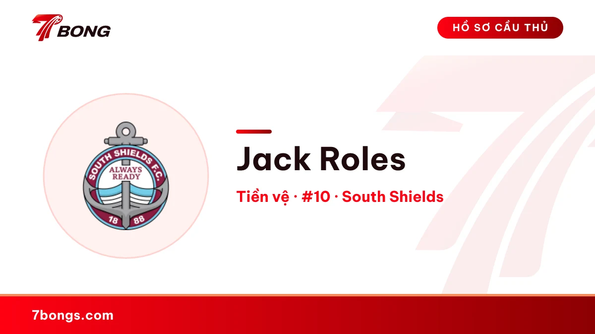 Jack Roles — South Shields