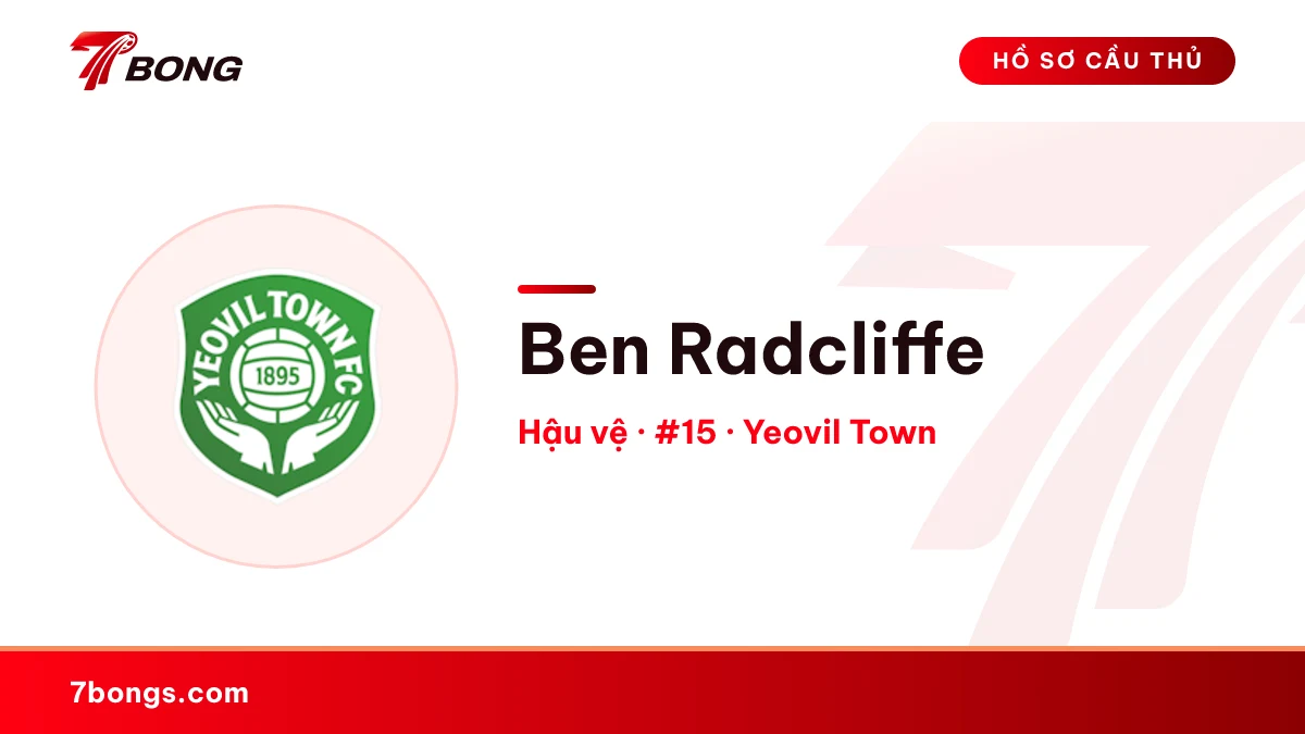 Ben Radcliffe — Yeovil Town