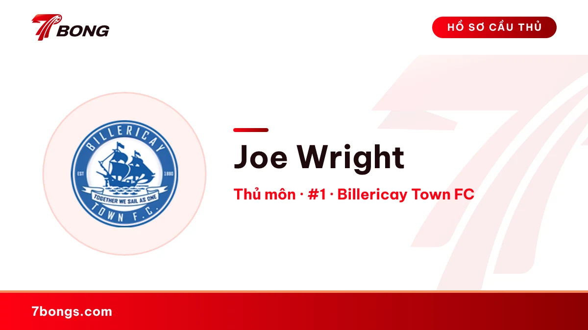 Joe Wright — Billericay Town FC