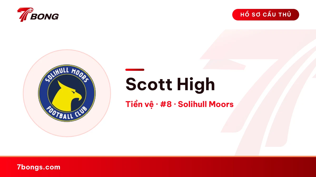 Scott High — Solihull Moors