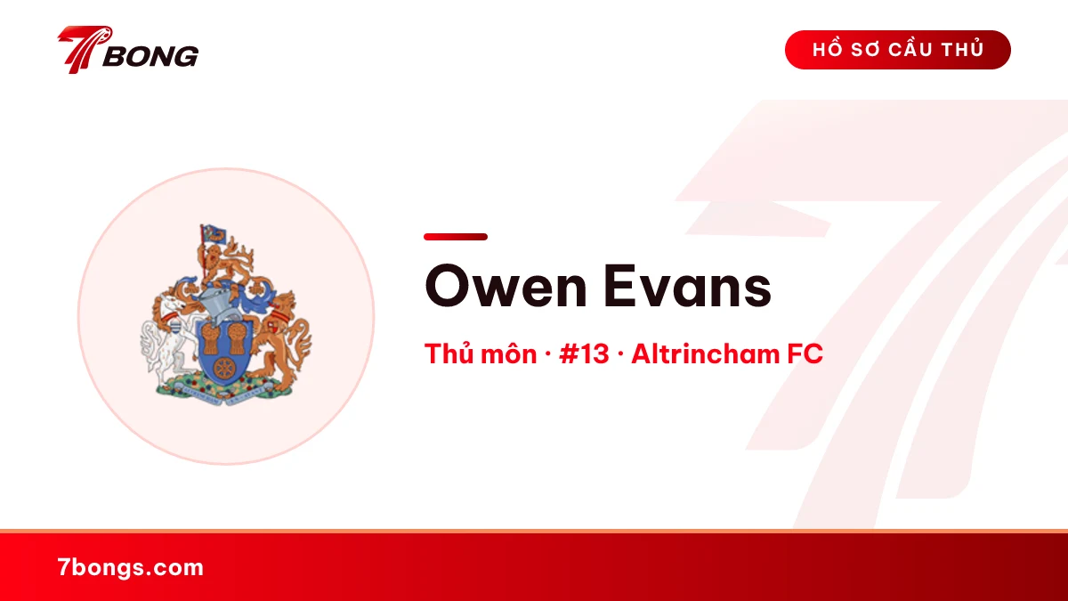 Owen Evans — Altrincham FC