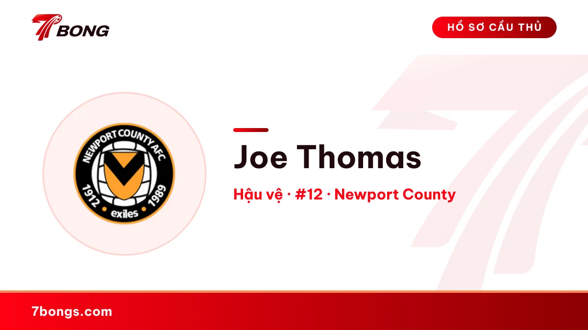 Joe Thomas — Newport County