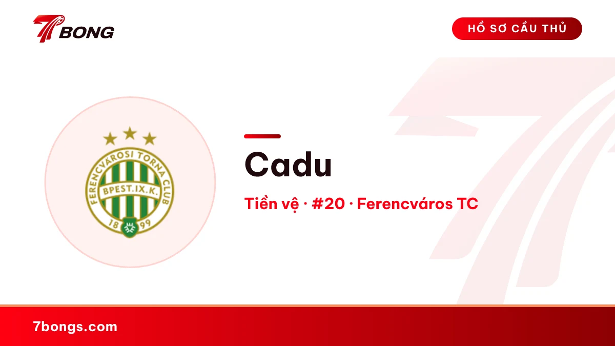 Cadu — Ferencváros TC