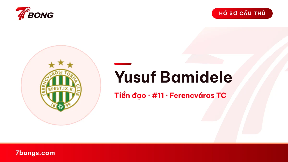 Yusuf Bamidele — Ferencváros TC