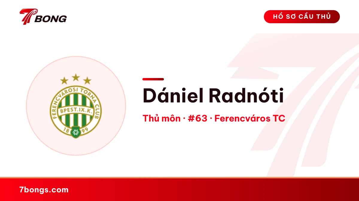 Dániel Radnóti — Ferencváros TC