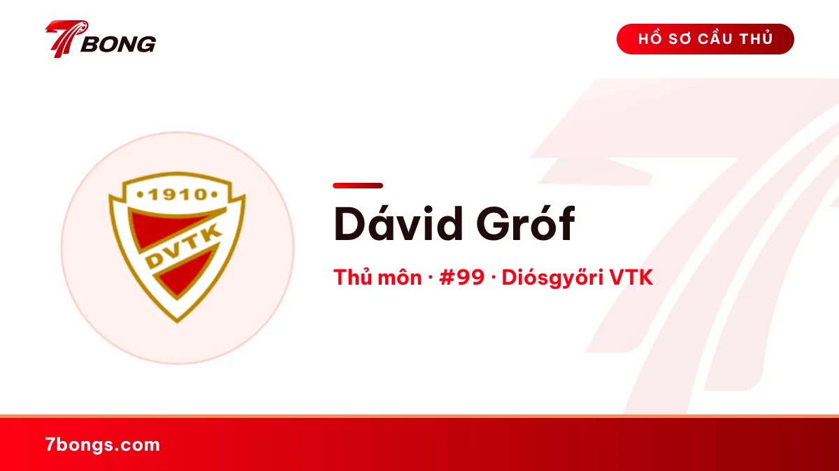 Dávid Gróf — Diósgyőri VTK