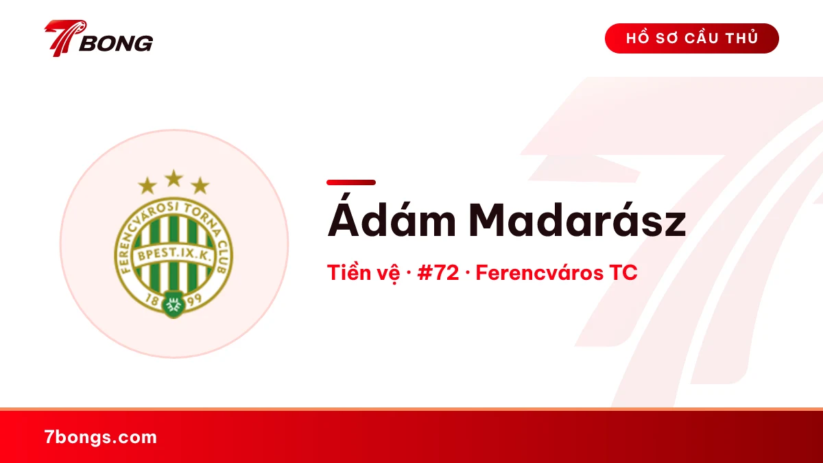 Ádám Madarász — Ferencváros TC