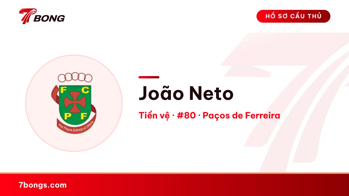 João Neto — Paços de Ferreira
