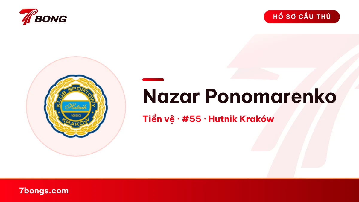Nazar Ponomarenko — Hutnik Kraków