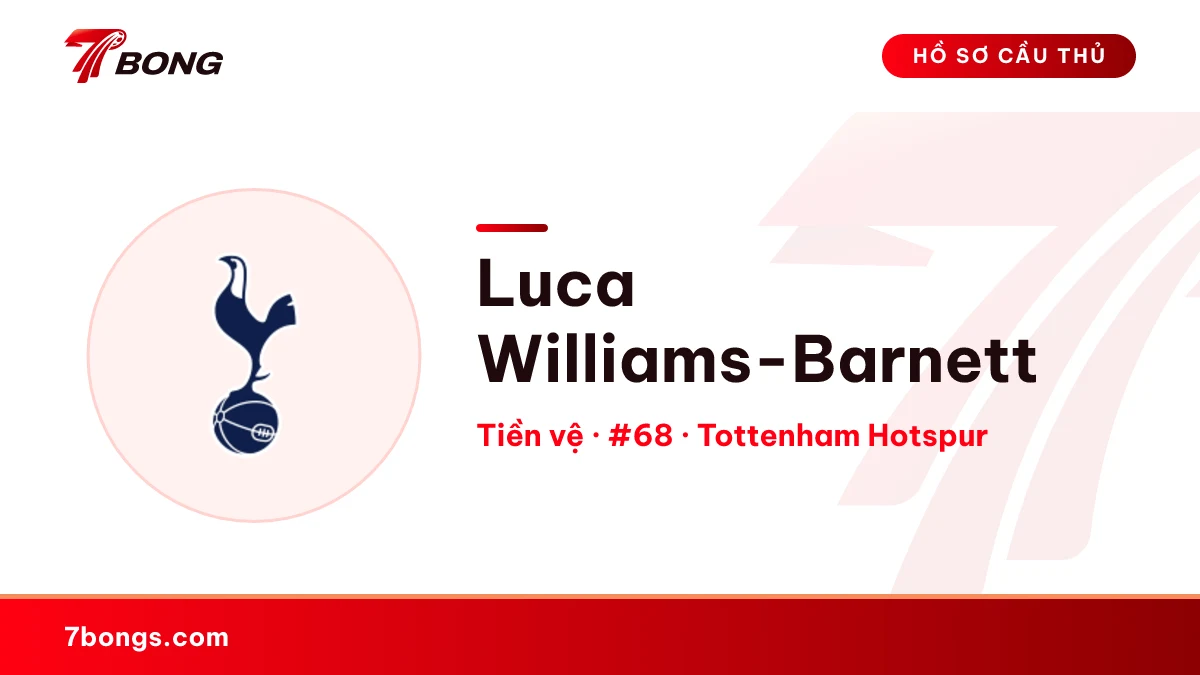Luca Williams-Barnett — Tottenham Hotspur