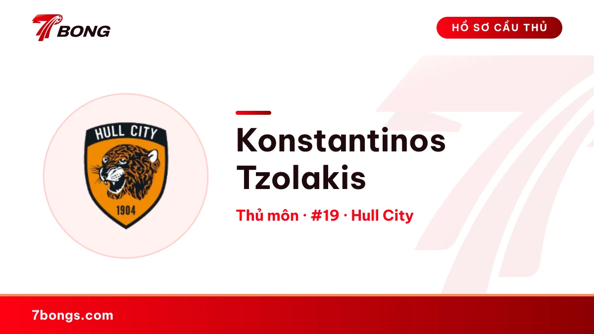 Konstantinos Tzolakis — Hull City