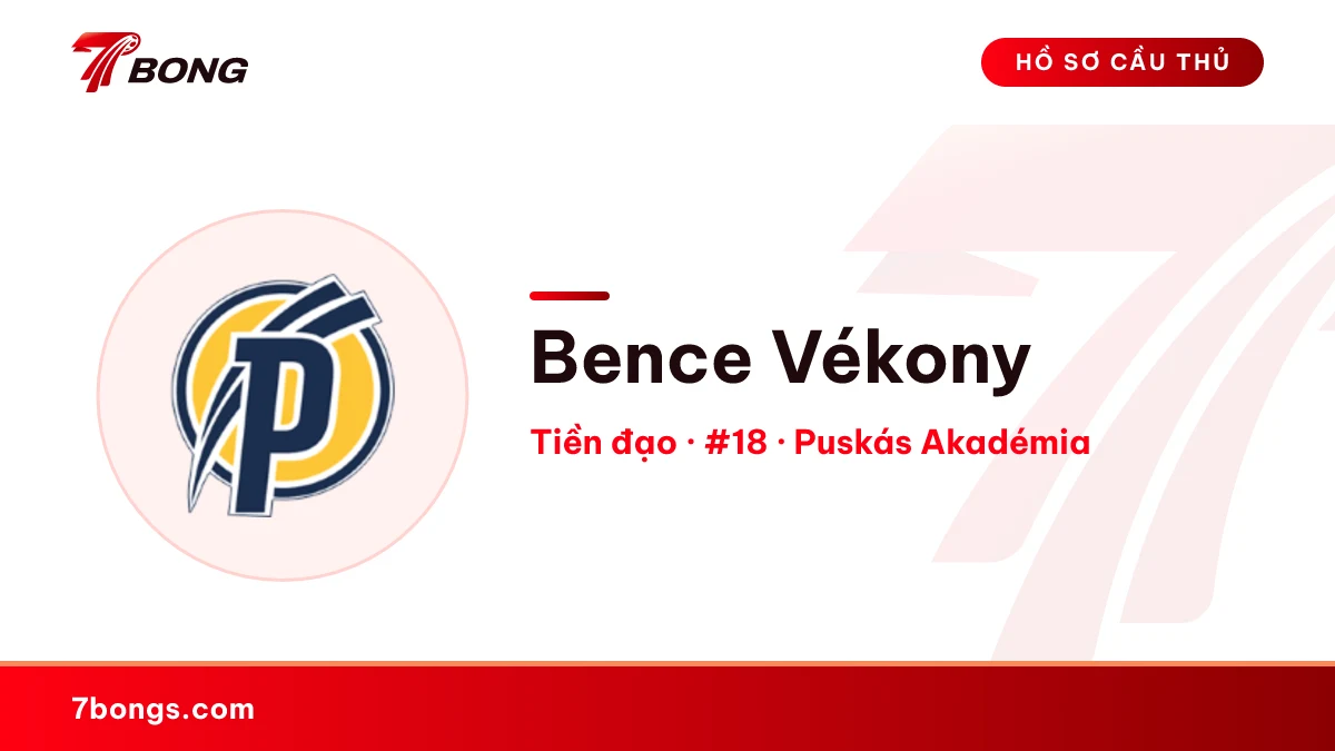 Bence Vékony — Puskás Akadémia