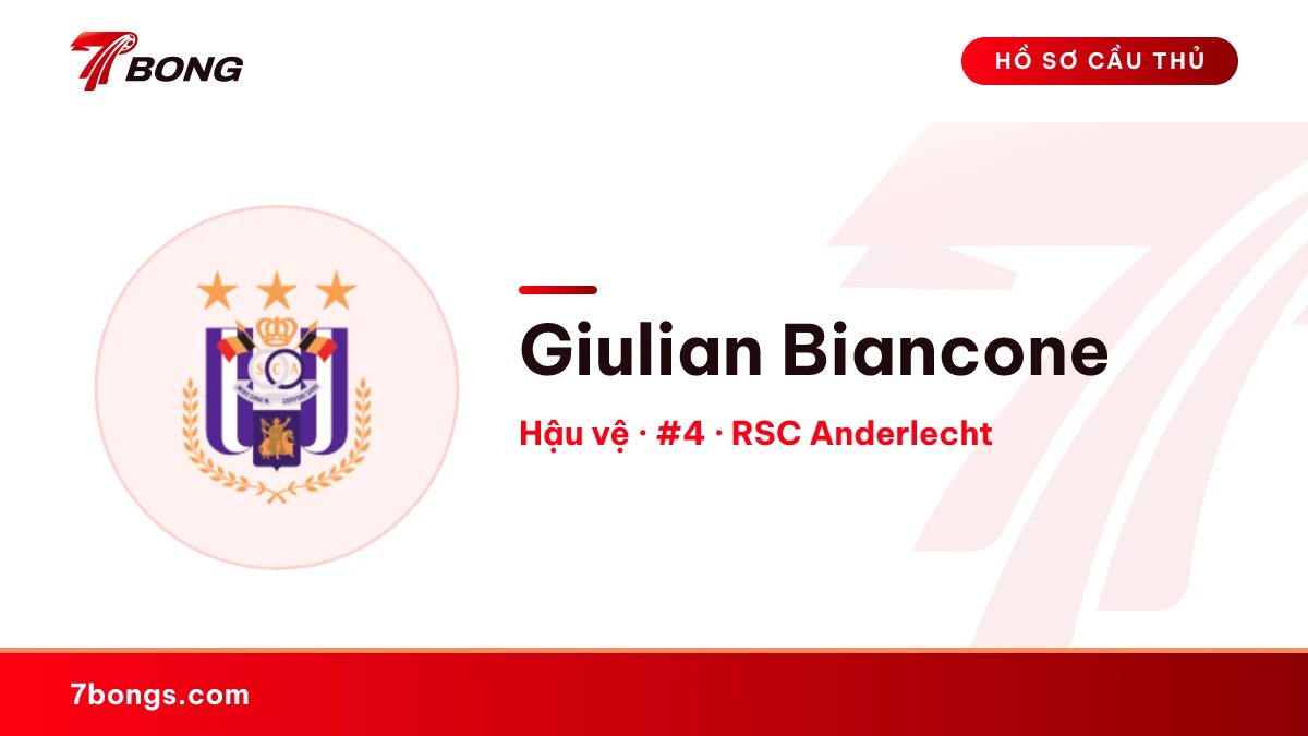 Giulian Biancone — RSC Anderlecht