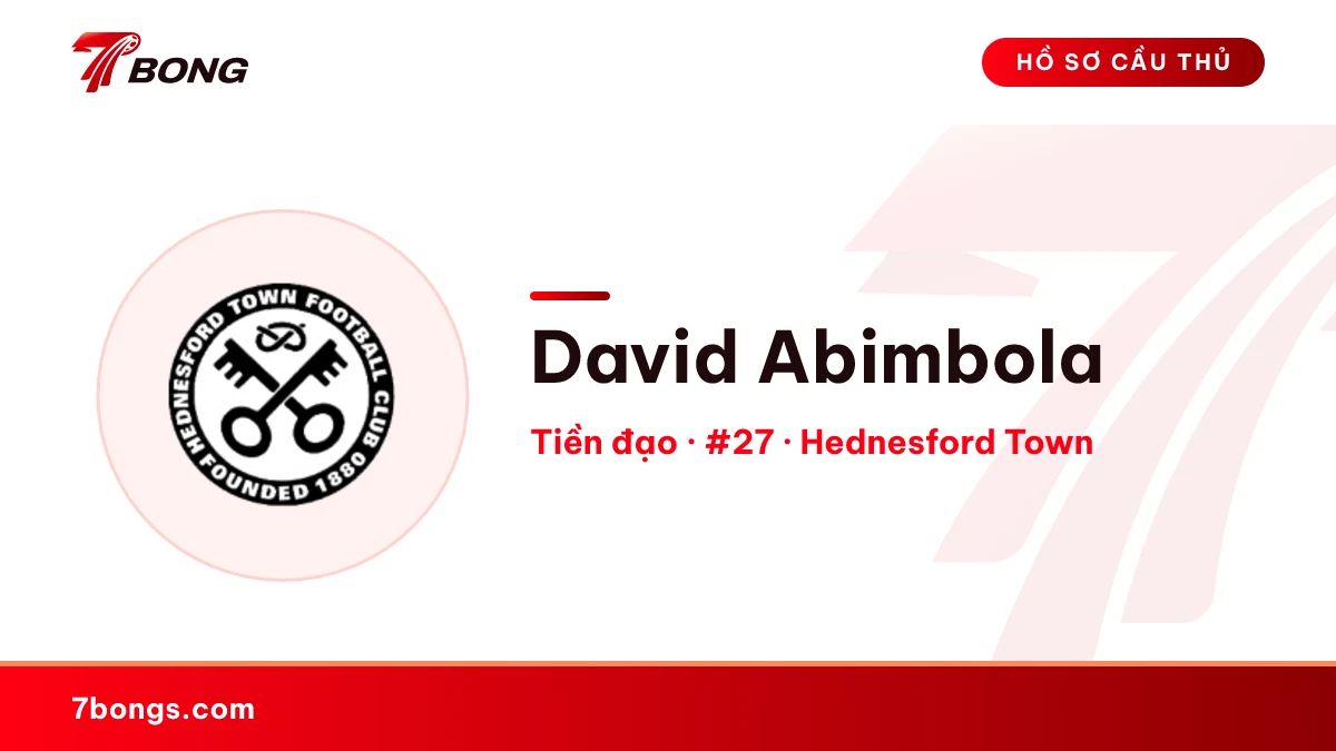 David Abimbola — Hednesford Town