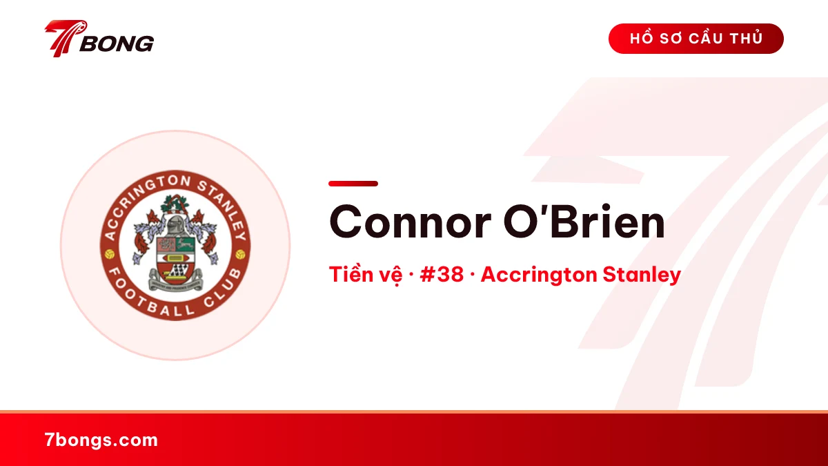 Connor O'Brien — Accrington Stanley