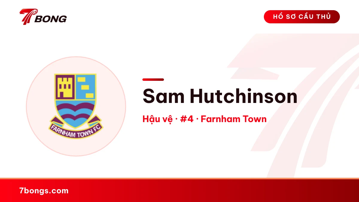 Sam Hutchinson — Farnham Town