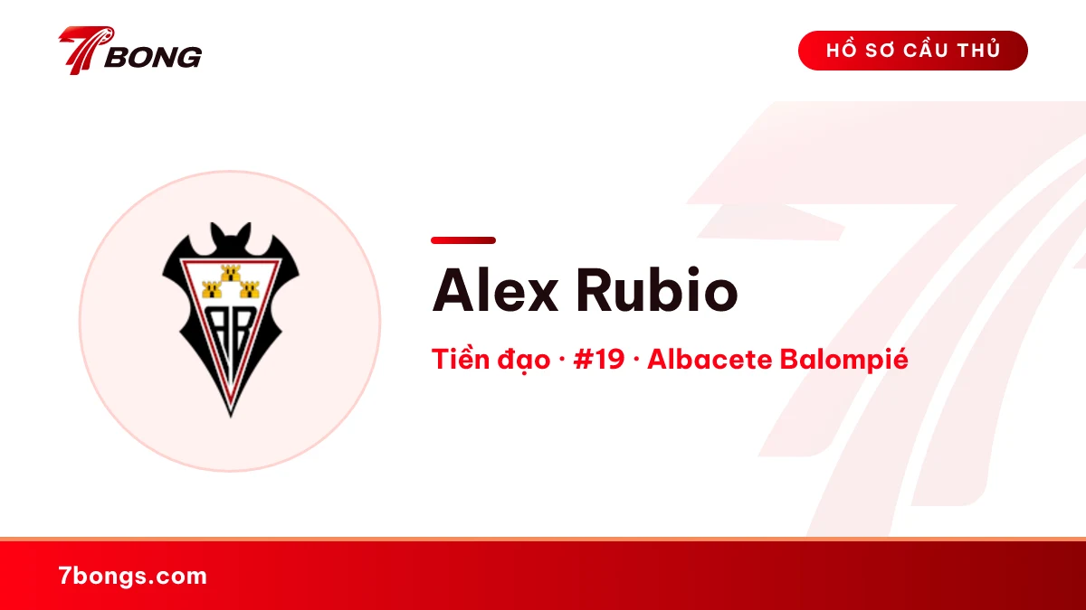 Alex Rubio — Albacete Balompié