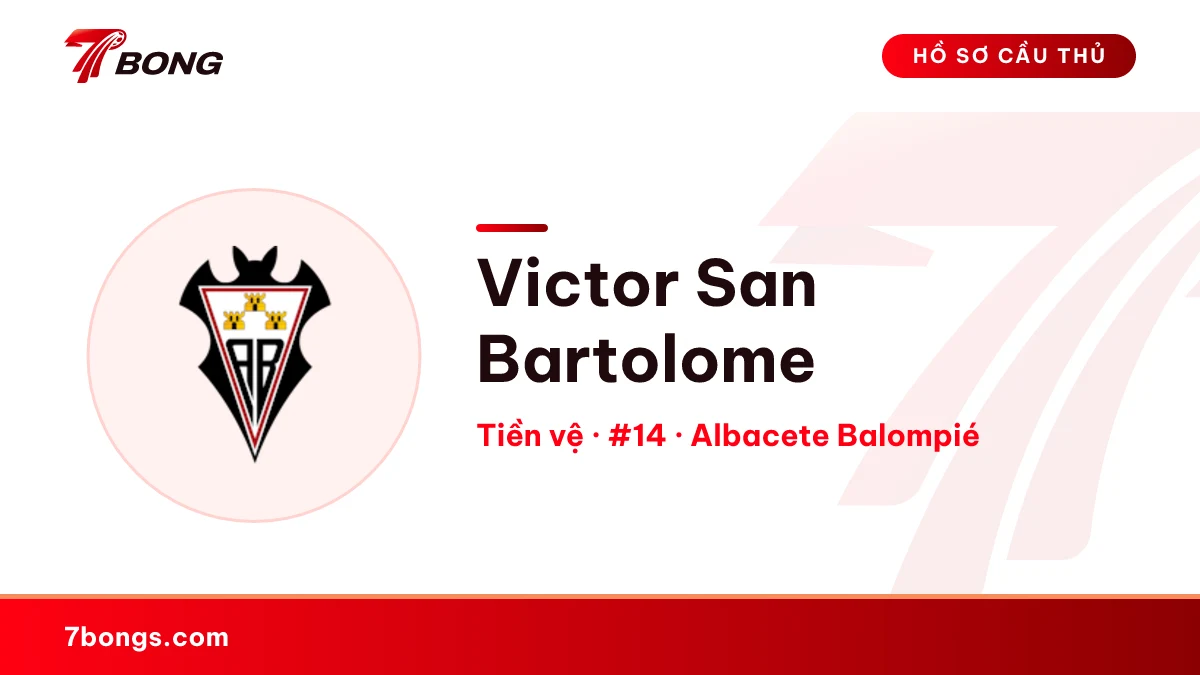 Victor San Bartolome — Albacete Balompié