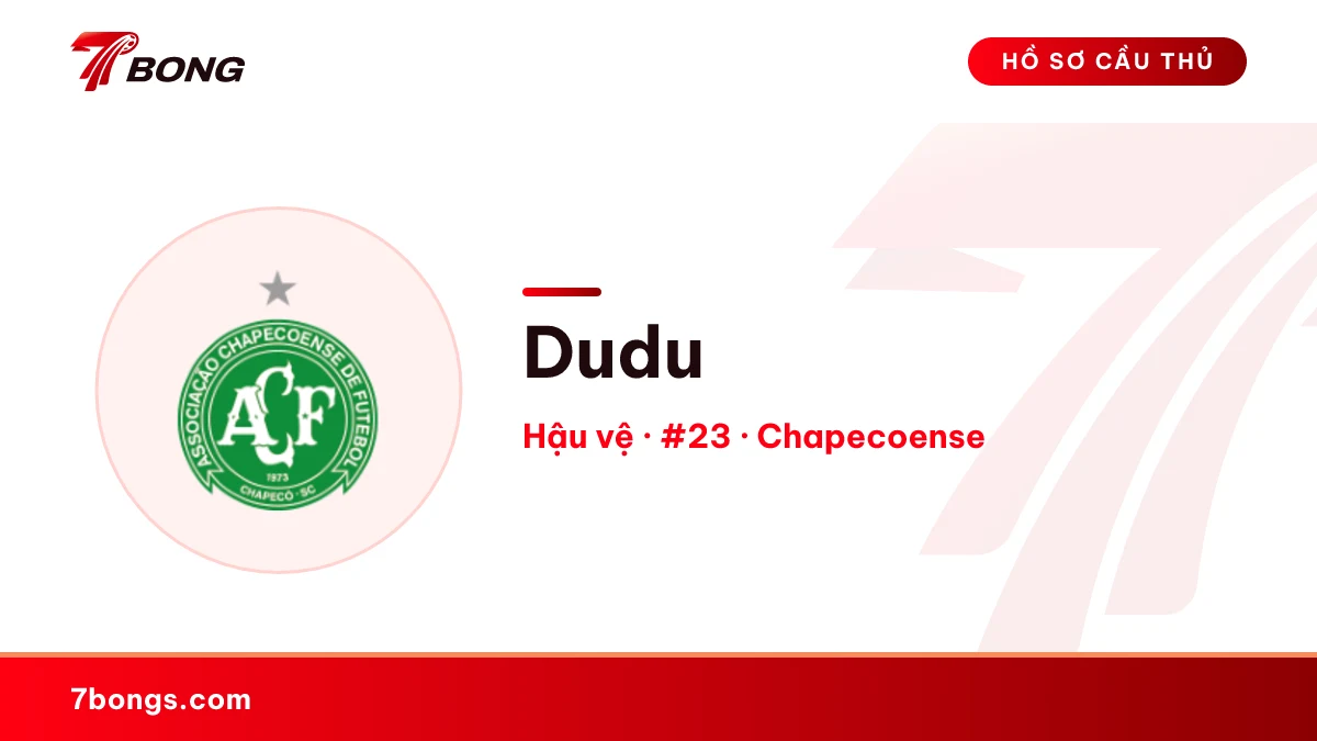 Dudu — Chapecoense