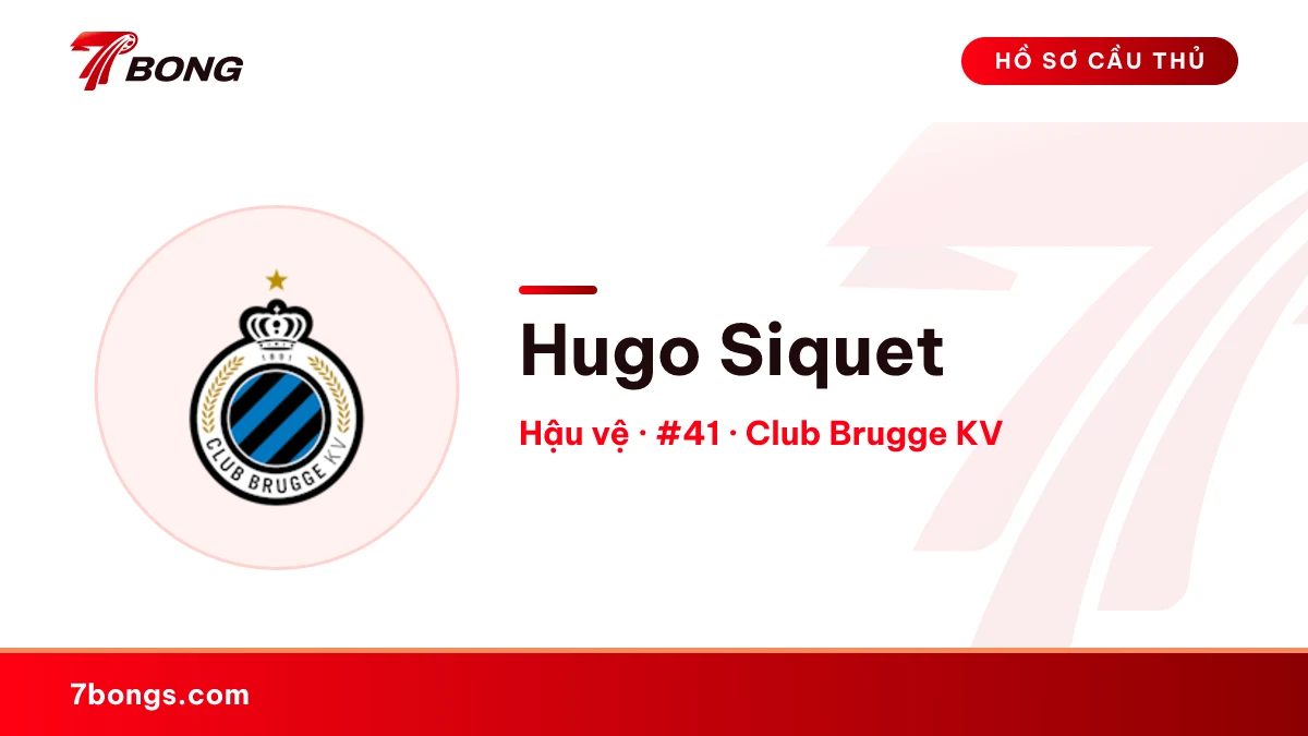 Hugo Siquet — Club Brugge KV