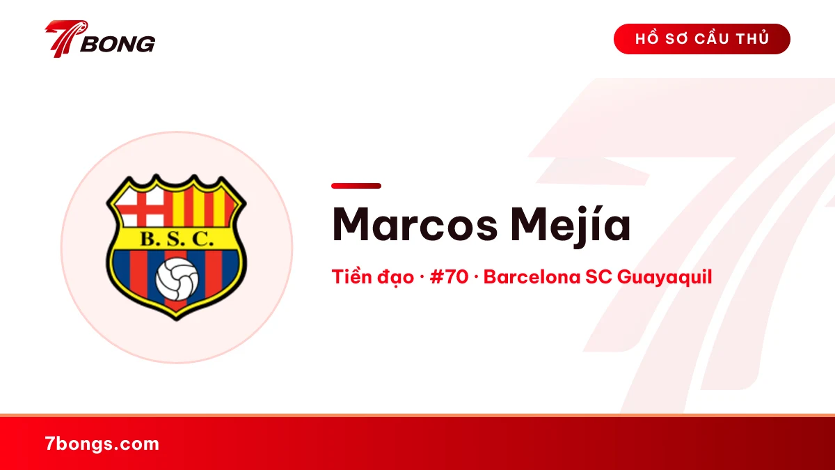 Marcos Mejía — Barcelona SC Guayaquil